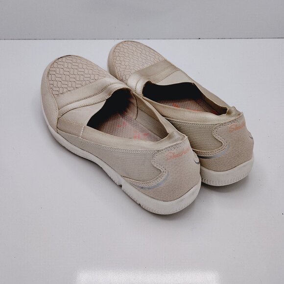 Skechers Women’s Natural Slip-On Air Cooled Memory Foam Shoes Size 7  SN 100026 - Picture 5 of 7